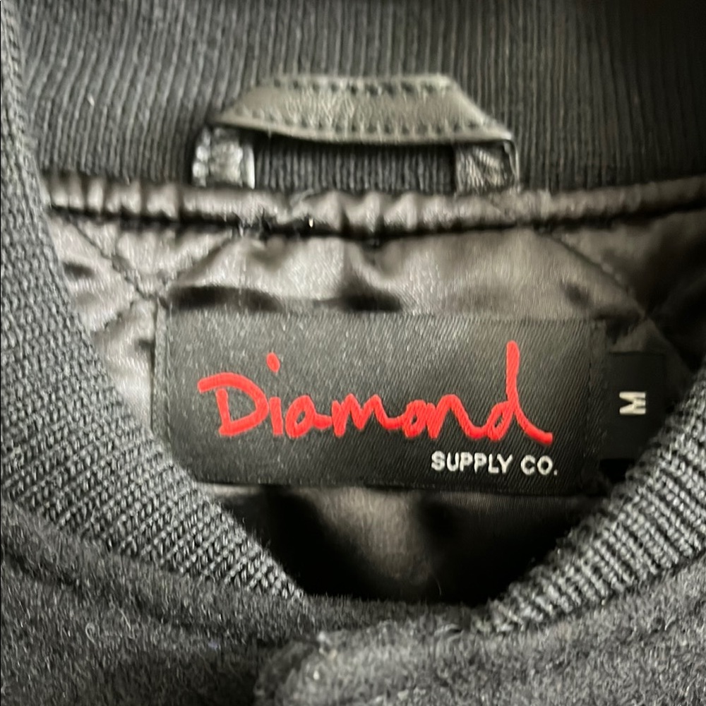 Diamond Supply Co. Black Varsity Jacket - Picture 9 of 11